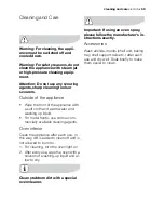 Preview for 30 page of Electrolux EOB20001 User Manual