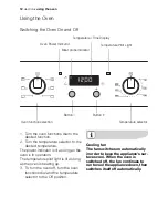 Предварительный просмотр 12 страницы Electrolux EOB22000 User Manual