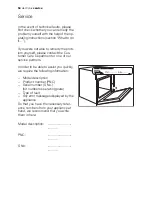 Предварительный просмотр 54 страницы Electrolux EOB22000 User Manual