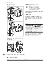 Preview for 38 page of Electrolux EOB2200BOX User Manual