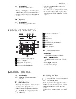 Preview for 5 page of Electrolux EOB2430 User Manual