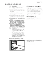 Preview for 15 page of Electrolux EOB2430 User Manual