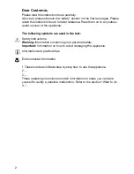 Preview for 2 page of Electrolux EOB2610 User Information