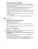 Preview for 6 page of Electrolux EOB2610 User Information