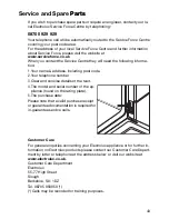 Preview for 43 page of Electrolux EOB2610 User Information