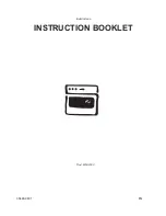 Preview for 2 page of Electrolux EOB3000 Instruction Booklet