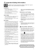 Preview for 4 page of Electrolux EOB3000 Instruction Booklet