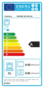 Предварительный просмотр 35 страницы Electrolux EOB300W User Manual