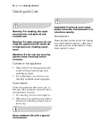 Preview for 34 page of Electrolux EOB33000 User Manual