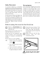 Preview for 9 page of Electrolux EOB33200 Instruction Booklet