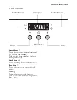 Preview for 15 page of Electrolux EOB33300 User Manual