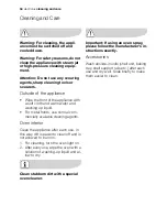 Preview for 34 page of Electrolux EOB33300 User Manual