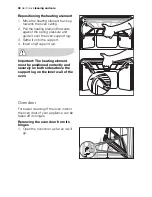 Preview for 38 page of Electrolux EOB33300 User Manual