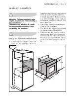 Preview for 47 page of Electrolux EOB33300 User Manual