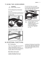 Предварительный просмотр 11 страницы Electrolux EOB3400DOX User Manual