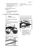 Предварительный просмотр 11 страницы Electrolux EOB3410COX User Manual