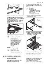 Предварительный просмотр 41 страницы Electrolux EOB3434AAX User Manual