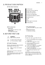 Preview for 7 page of Electrolux EOB3450AAX User Manual