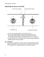 Предварительный просмотр 10 страницы Electrolux EOB3612 User Information