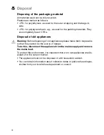 Preview for 6 page of Electrolux EOB3630 Operating Instructions Manual