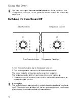 Предварительный просмотр 12 страницы Electrolux EOB3638 Operating Instructions Manual