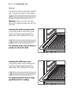 Preview for 16 page of Electrolux EOB51000 User Manual