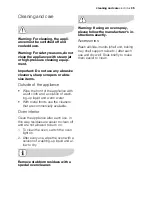 Preview for 35 page of Electrolux EOB53000 User Manual