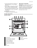 Предварительный просмотр 3 страницы Electrolux EOB53103 User Manual