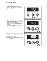 Preview for 20 page of Electrolux EOB54000 User Manual