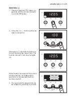 Preview for 21 page of Electrolux EOB54000 User Manual