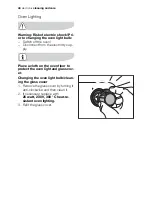 Preview for 48 page of Electrolux EOB54000 User Manual