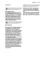 Preview for 63 page of Electrolux EOB54000 User Manual