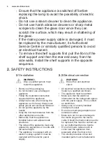 Preview for 4 page of Electrolux EOB5417AO User Manual