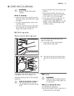 Предварительный просмотр 21 страницы Electrolux EOB5430AO User Manual