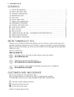 Preview for 2 page of Electrolux EOB5440AO User Manual