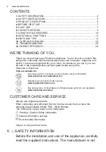 Preview for 2 page of Electrolux EOB5450 User Manual