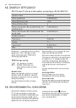 Preview for 28 page of Electrolux EOB5450 User Manual