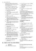 Preview for 10 page of Electrolux EOB55450AX User Manual