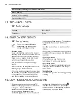 Preview for 28 page of Electrolux EOB55450AX User Manual