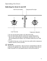 Preview for 11 page of Electrolux EOB5600 User Information