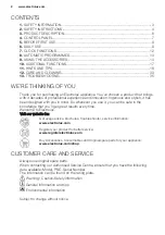 Preview for 2 page of Electrolux EOB5741AA User Manual