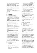 Preview for 5 page of Electrolux EOB5741AA User Manual