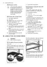 Preview for 14 page of Electrolux EOB5750AOX User Manual