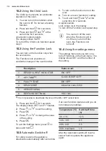 Preview for 16 page of Electrolux EOB5750AOX User Manual