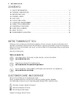 Preview for 2 page of Electrolux EOB5751BA User Manual