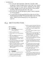 Preview for 4 page of Electrolux EOB5851AO User Manual