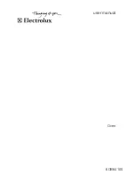 Electrolux EOB64100 User Manual preview