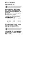 Preview for 26 page of Electrolux EOB65100 User Manual