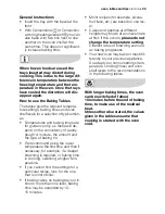 Preview for 33 page of Electrolux EOB65100 User Manual