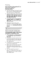 Preview for 41 page of Electrolux EOB65100 User Manual